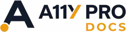 A11Y PRO Docs
